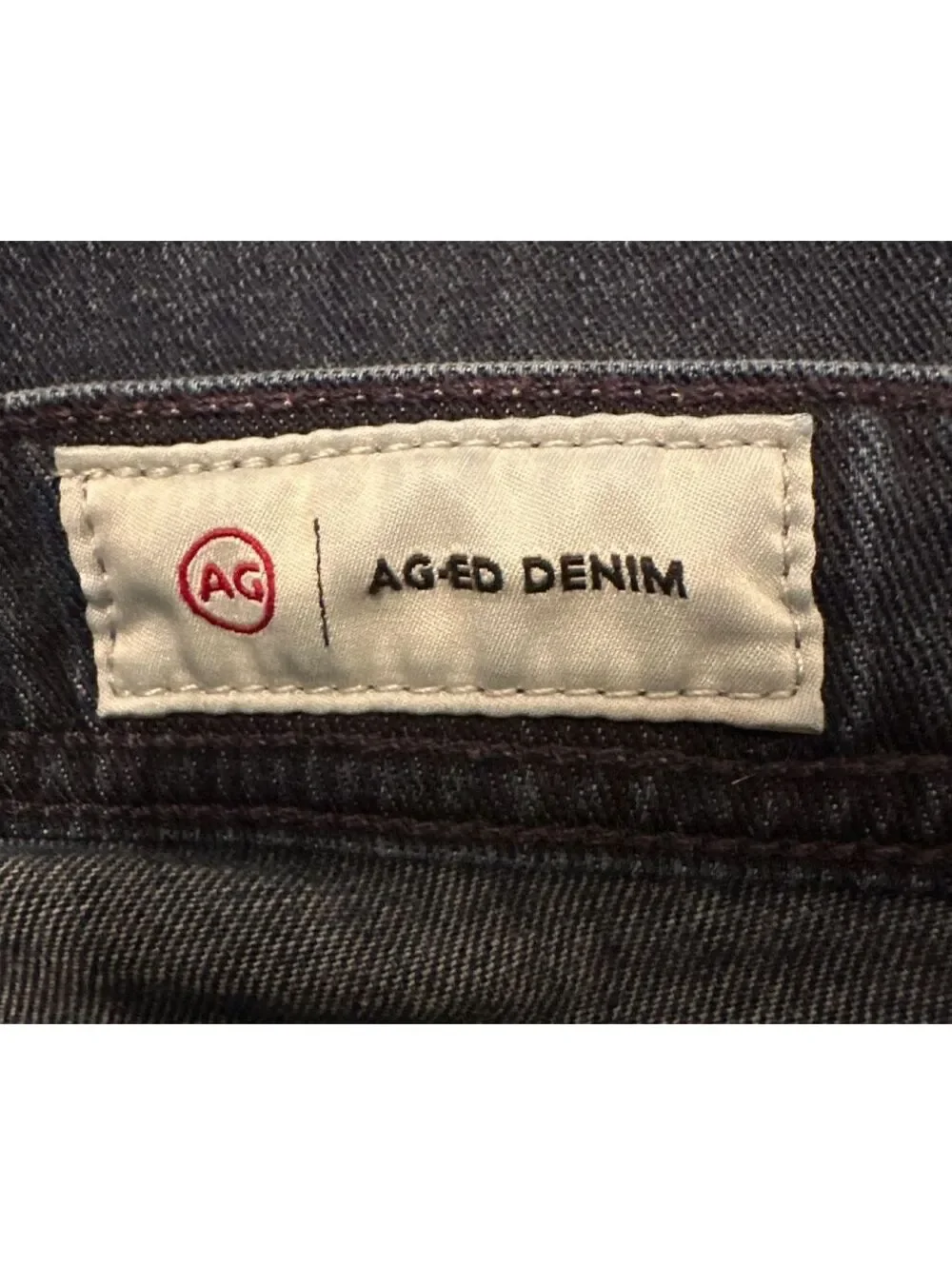 AG Tellis Modern Slim Jeans Men's 33x33 Medium Blue Wash Stretch Denim Tapered